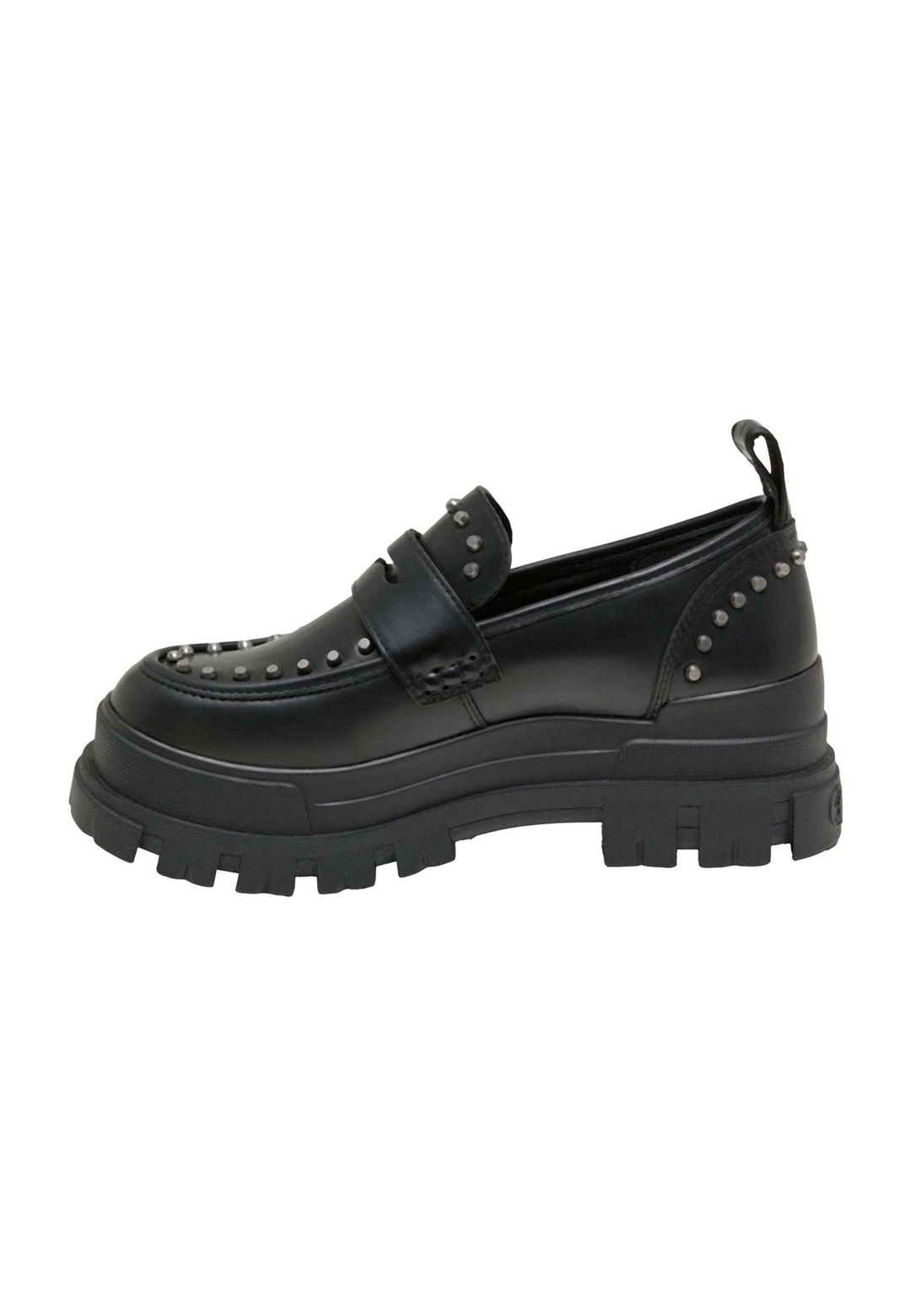 Buffalo ASPHA LOAFER STUD - Slipper - black/schwarz