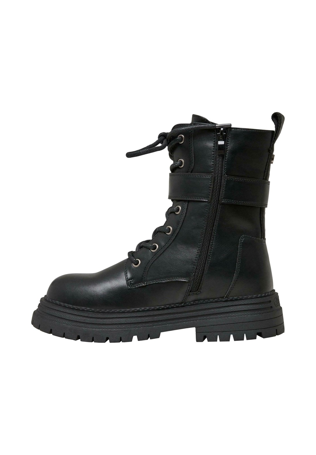 Buffalo Plateaustiefelette - black/schwarz