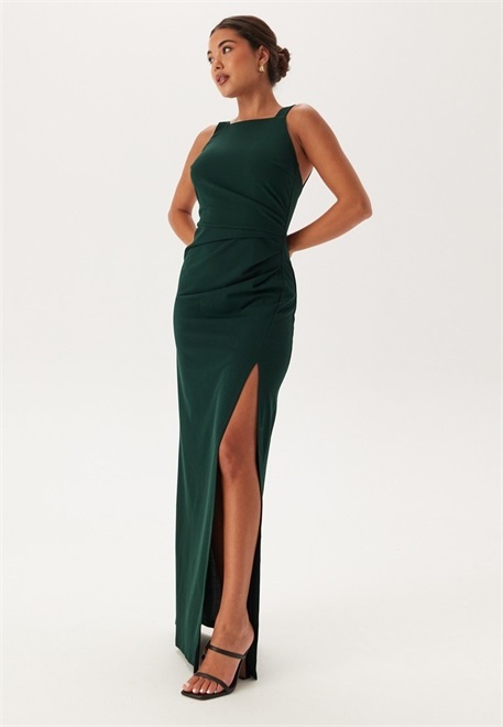 Bubbleroom Maxikleid - dark green/dunkelgrün