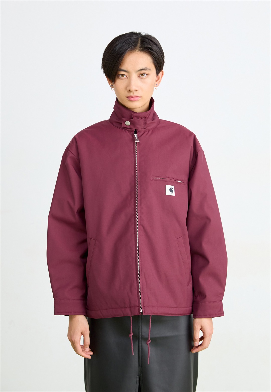 Carhartt WIP LEROY JACKET - Übergangsjacke - rondo/dunkelrot