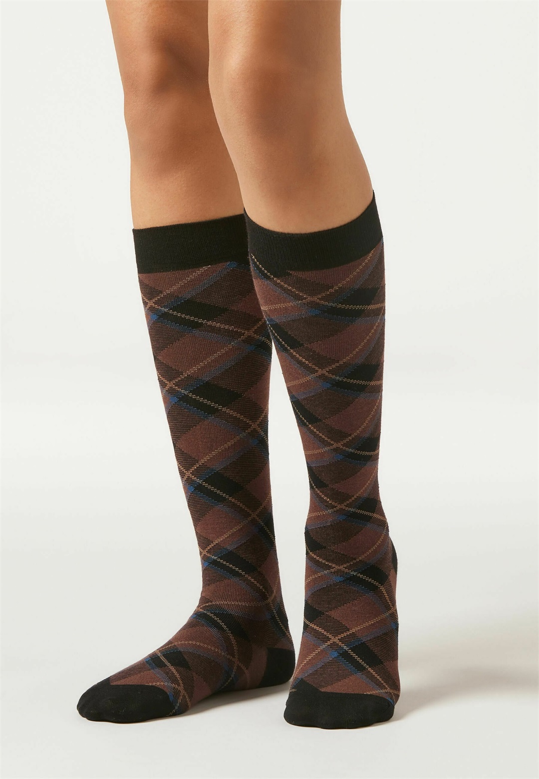 Calzedonia Kniestrümpfe - black/schwarz