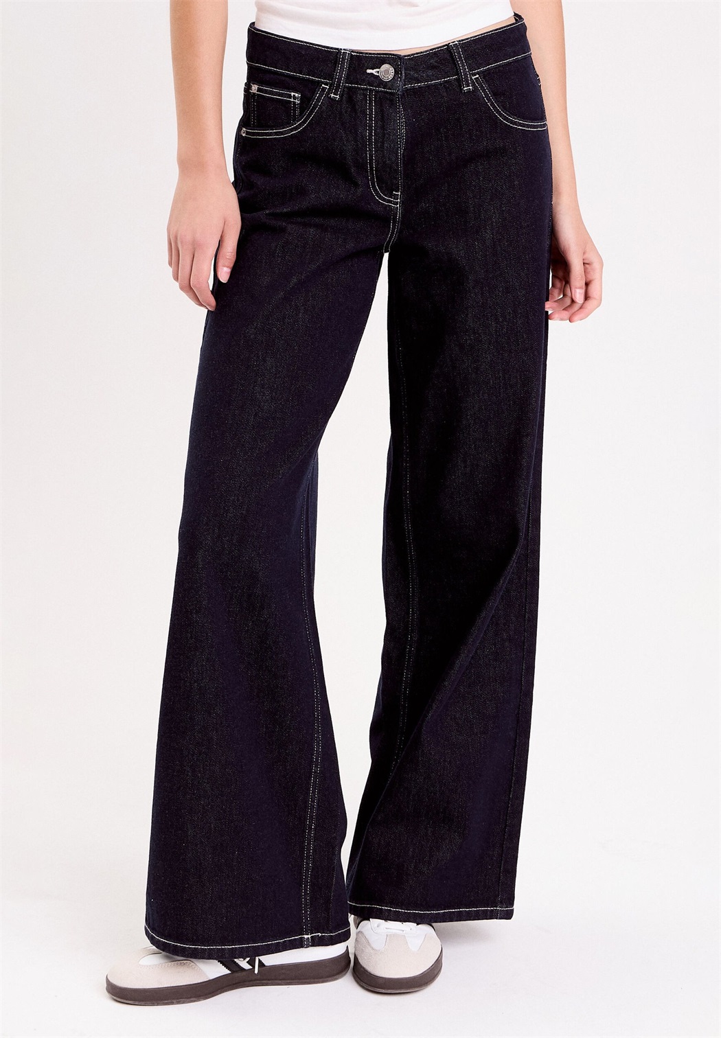 Cache Cache Wide Leg - denim brut/selvage denim