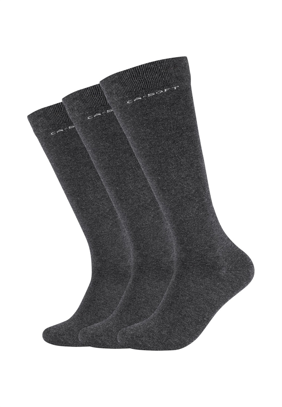 camano 3PACK - Kniestrümpfe - anthracite melange/anthrazit-meliert