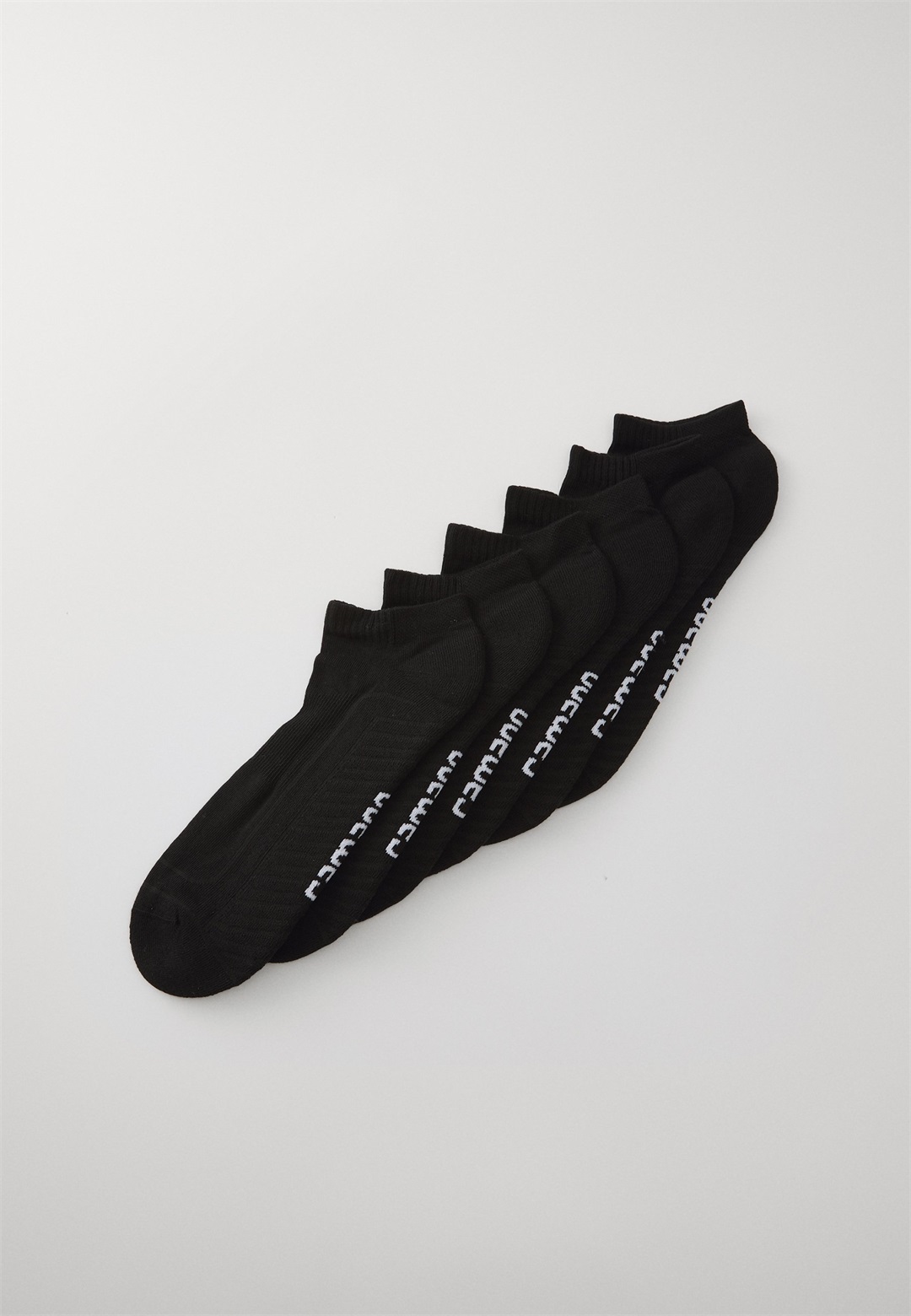 camano SOFT WALK SNEAKER UNISEX 6 PACK - Socken - black/schwarz