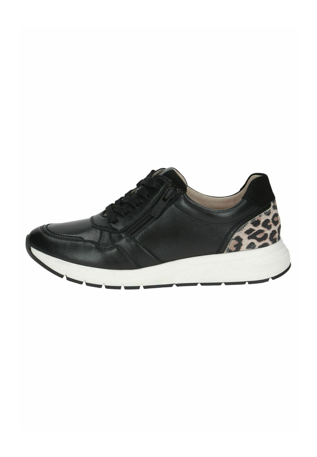 Caprice SNEAKER - Sneaker low - black comb/schwarz