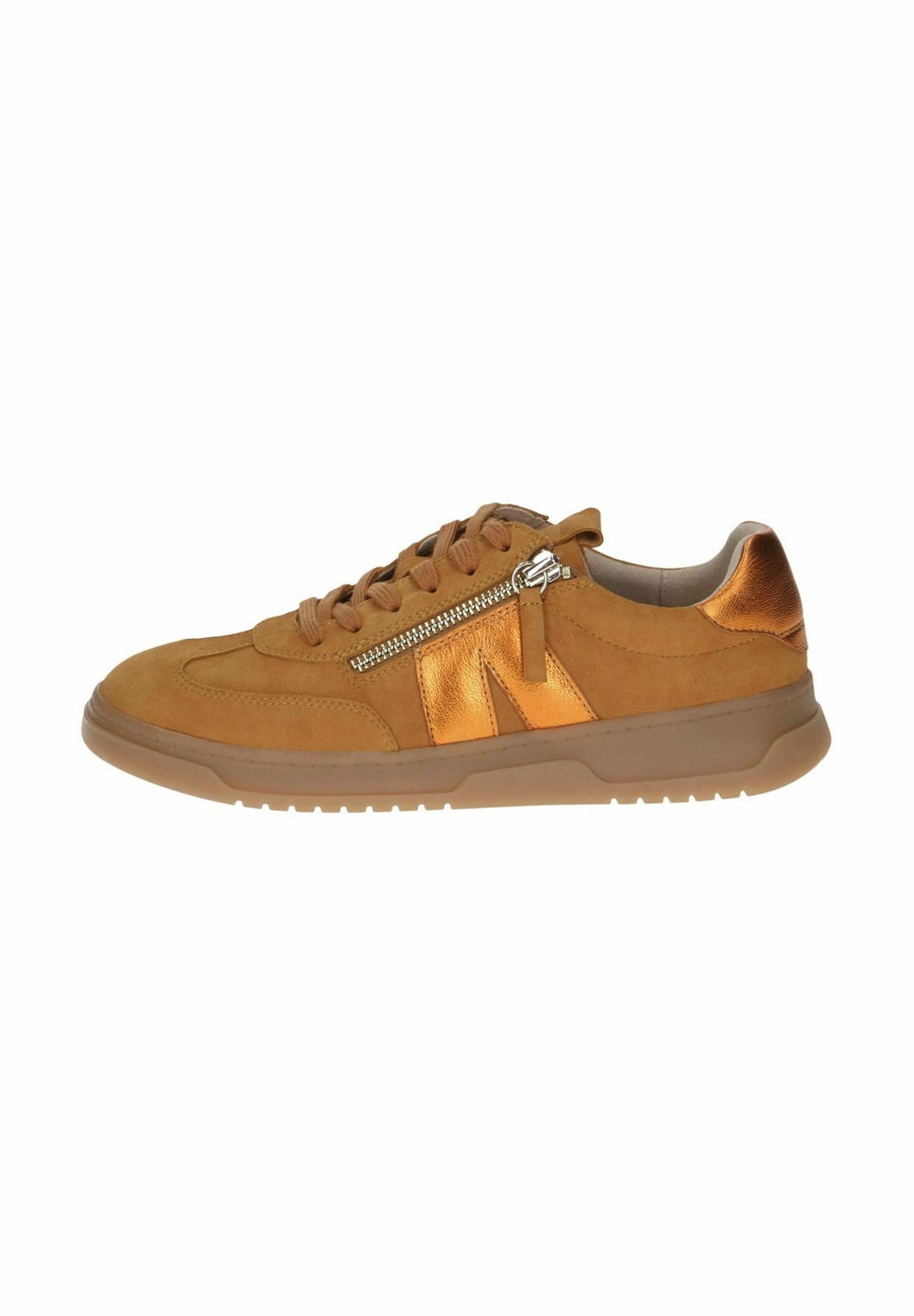 Caprice SNEAKER - Sneaker low - curry comb/braun