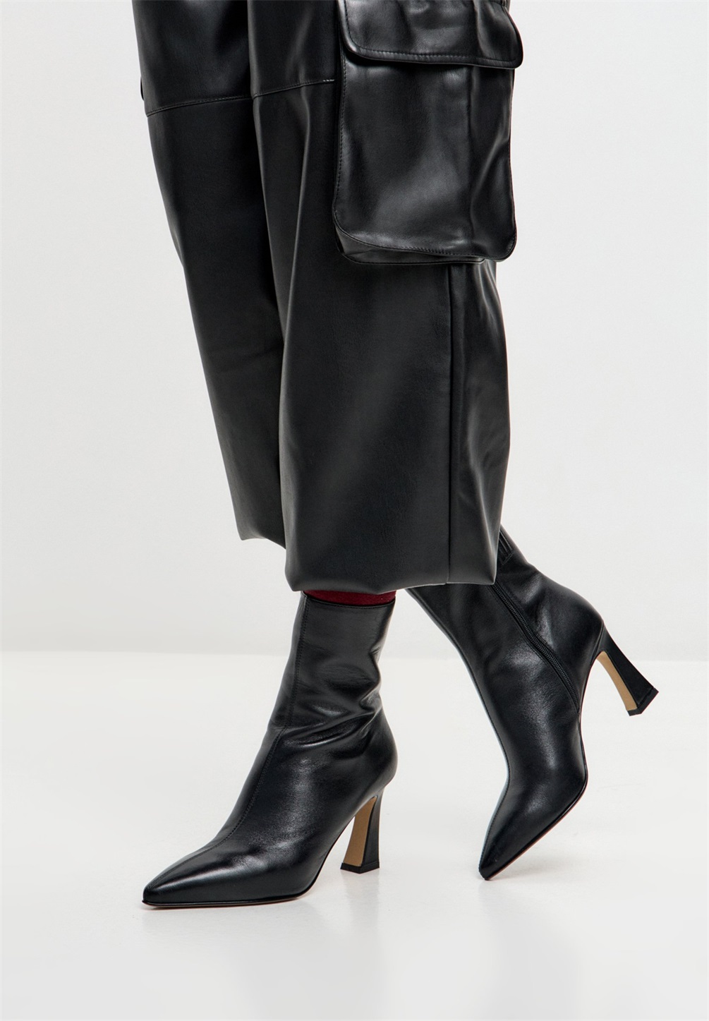 Cesare Gaspari High Heel Stiefelette - black/schwarz