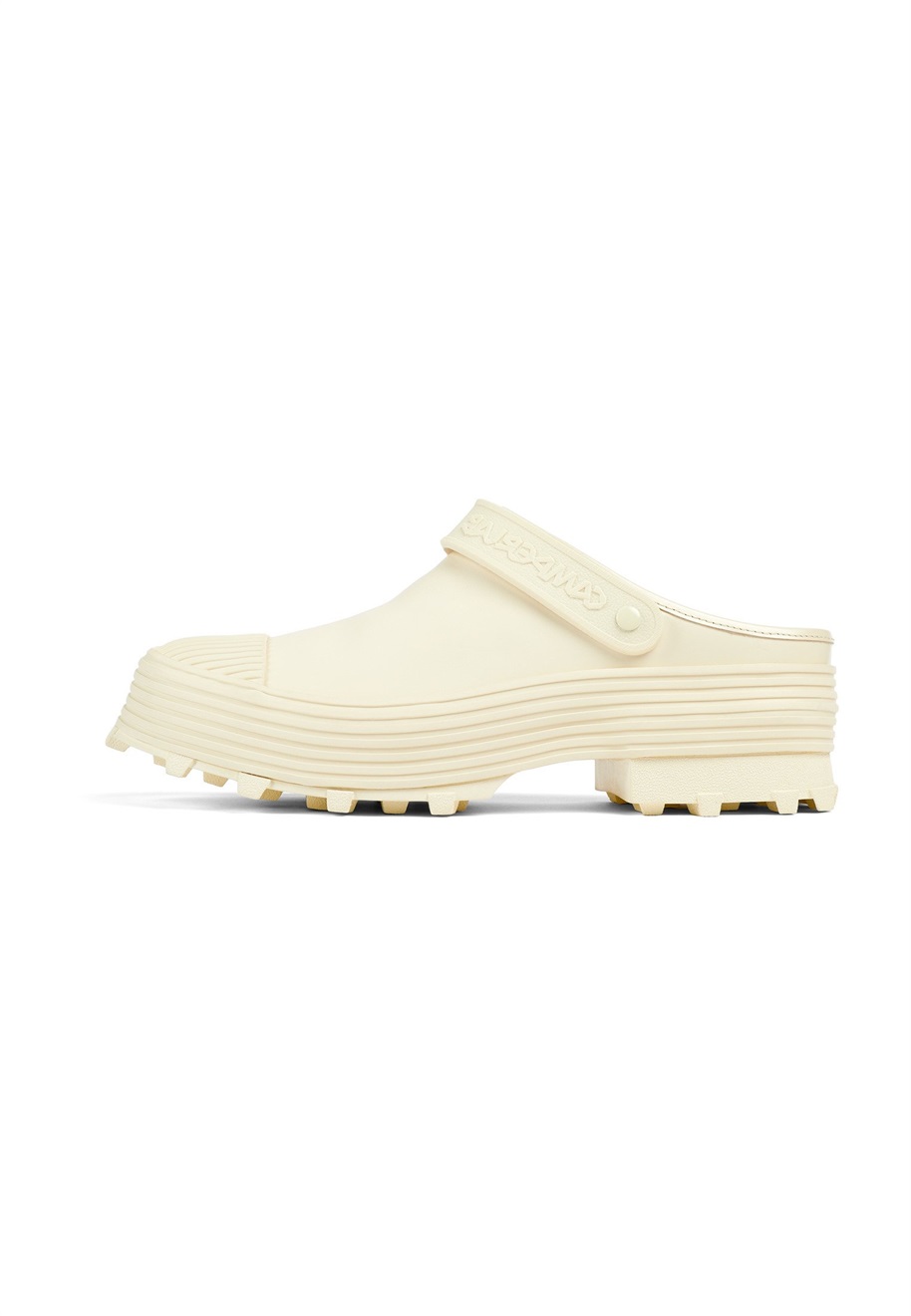 CAMPERLAB TRAKTORI - Clogs - weiß natural/weiß