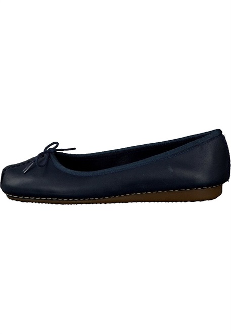 Clarks Freckle Ice - Klassischer Ballerina - dunkelblau