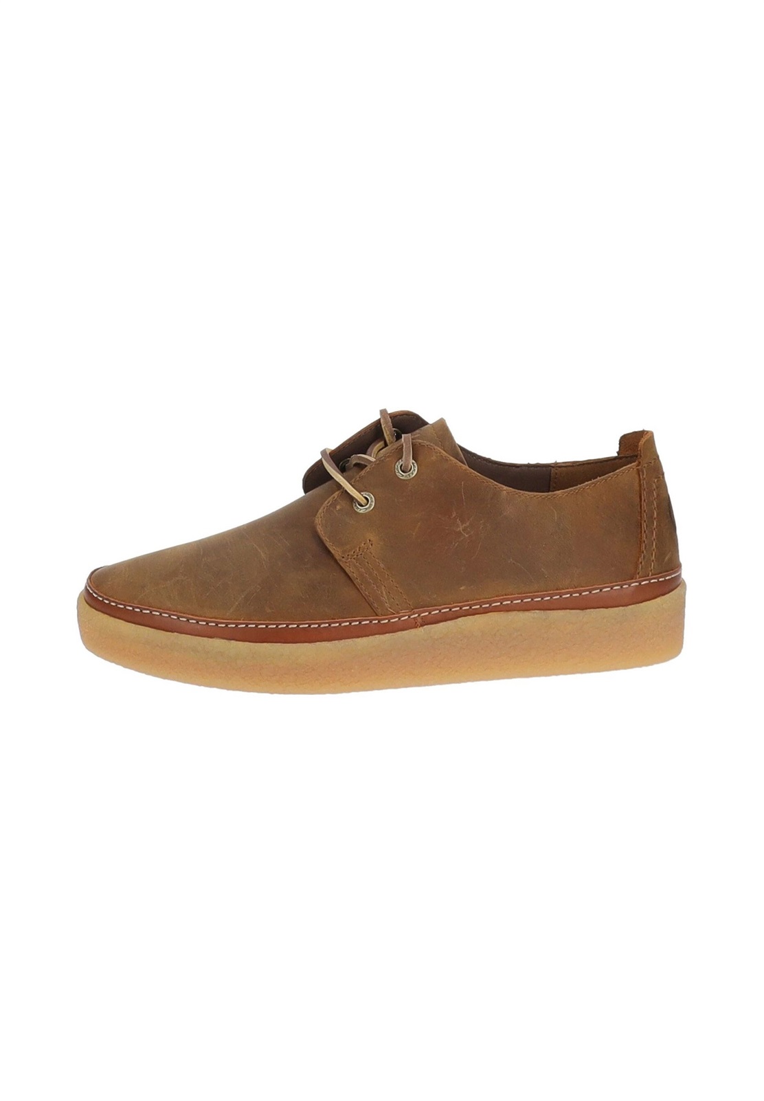 Clarks Sportlicher Schnürer - beeswax leather/dunkelbraun