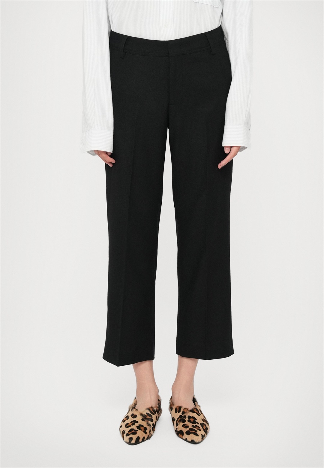 CLOSED SERANDON - Stoffhose - black/schwarz