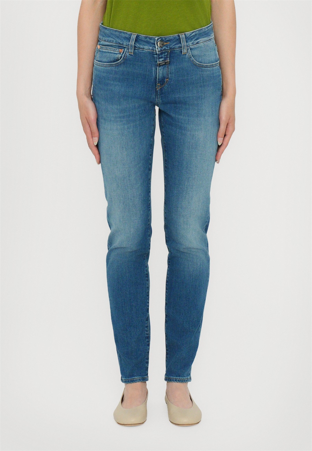 CLOSED BAKER - Jeans Slim Fit - mid blue/blau