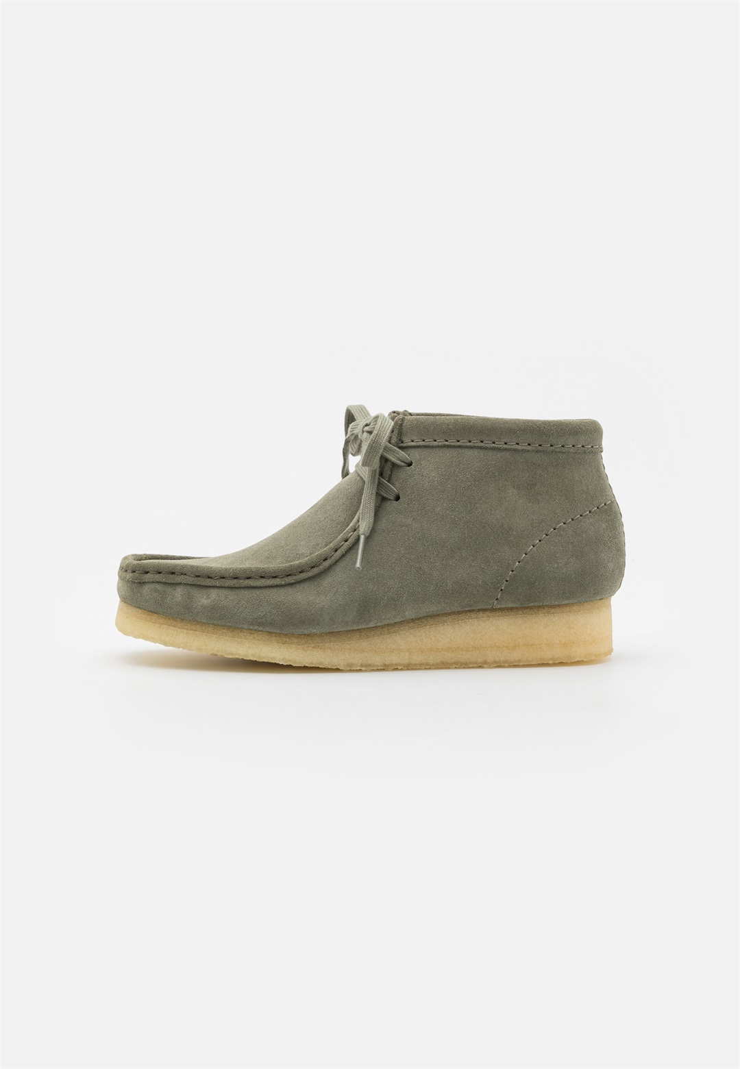 Clarks Originals WALLABEE BOOT - Ankle Boot - khaki/green/khaki