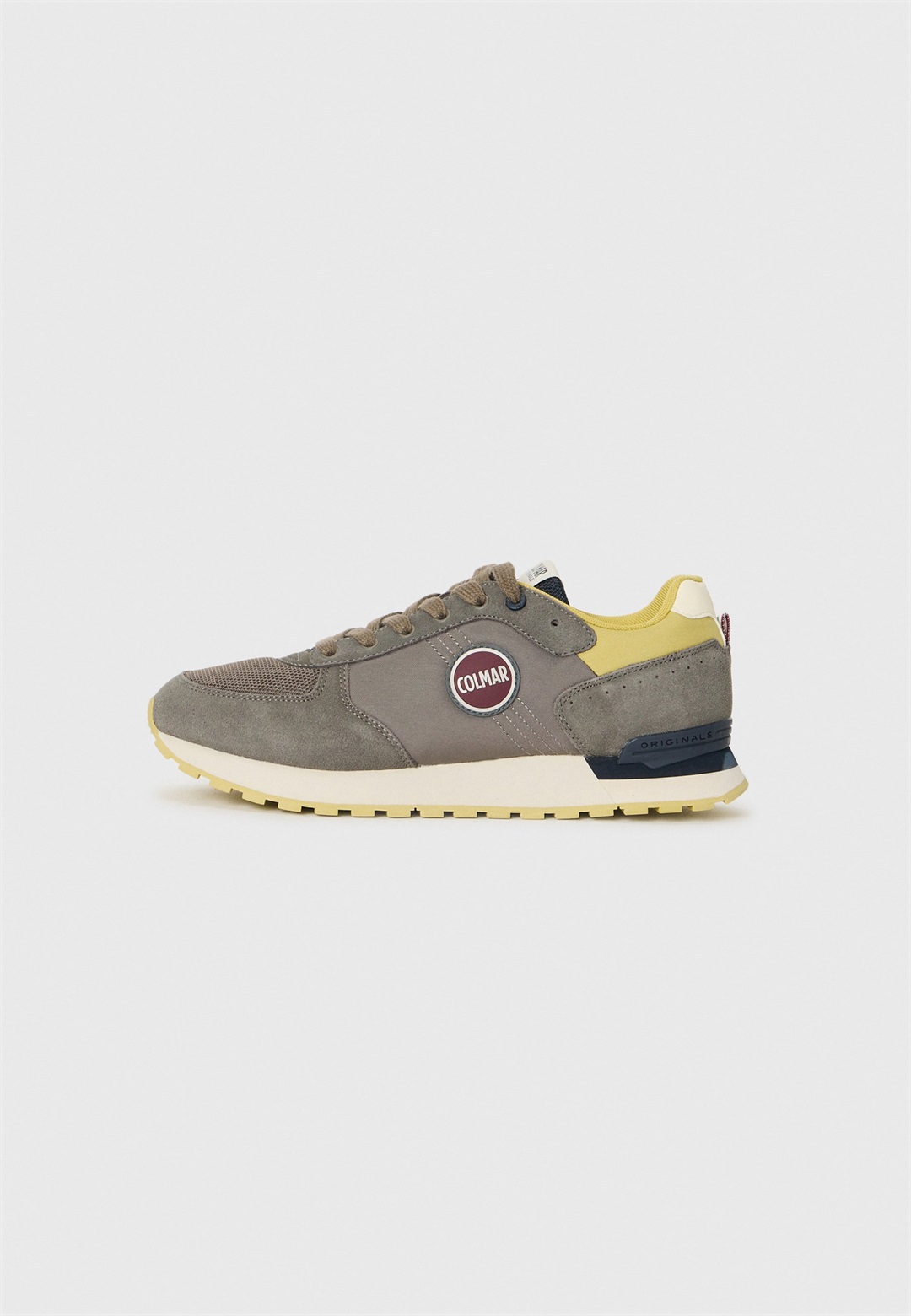Colmar Originals TRAVIS - Sneaker low - brown/navy/golden green/hellbraun
