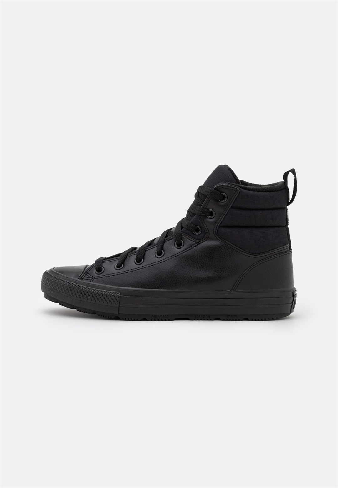 Converse CHUCK TAYLOR ALL STAR BERKSHIRE UNISEX - Sneaker high - black/ash stone/schwarz