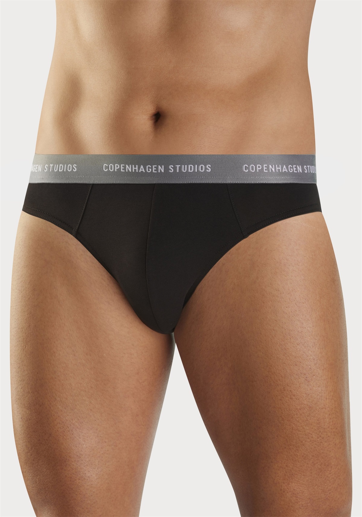 Copenhagen Studios 3-PACK - Slip - 3x schw/kont/schwarz