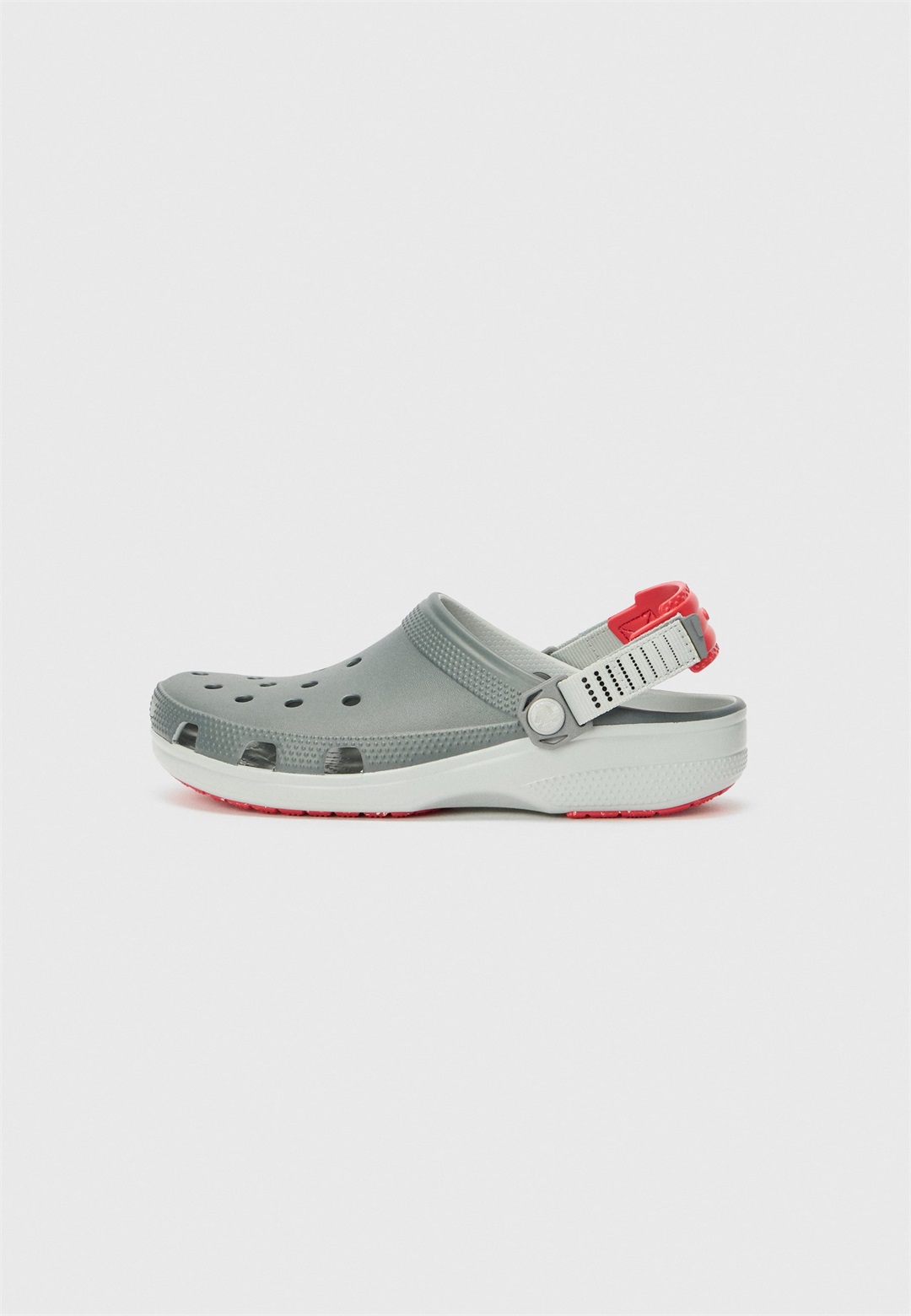 Crocs CLASSIC TURBO - Pantolette flach - slate grey/grau