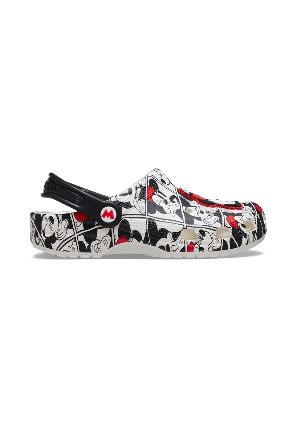 Crocs MICKEY AND MINNIE CLASSIC - Clogs - multi/schwarz