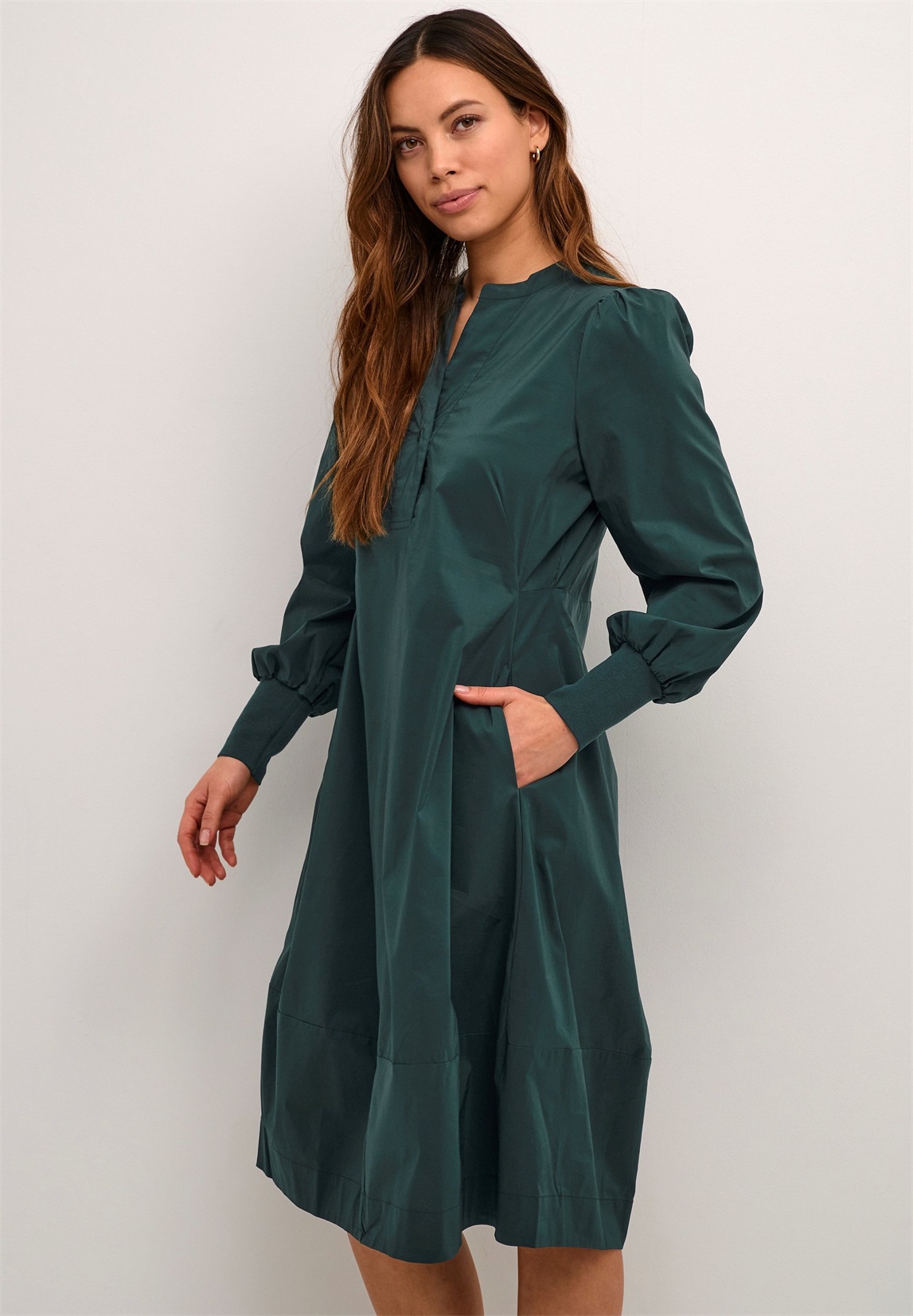 Culture Freizeitkleid - botanical garden/dunkelgrün