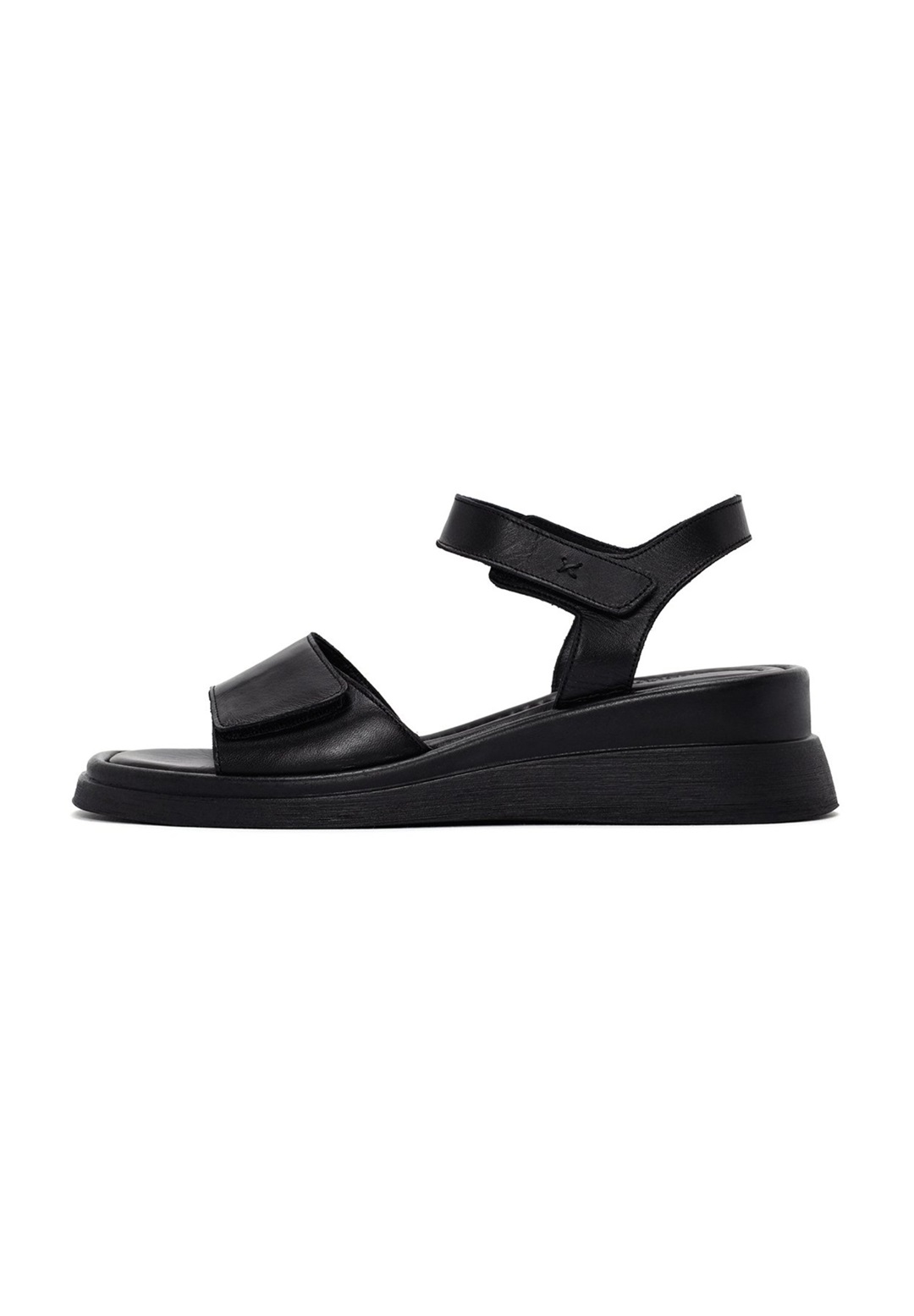 Derimod Keilsandalette - black/schwarz