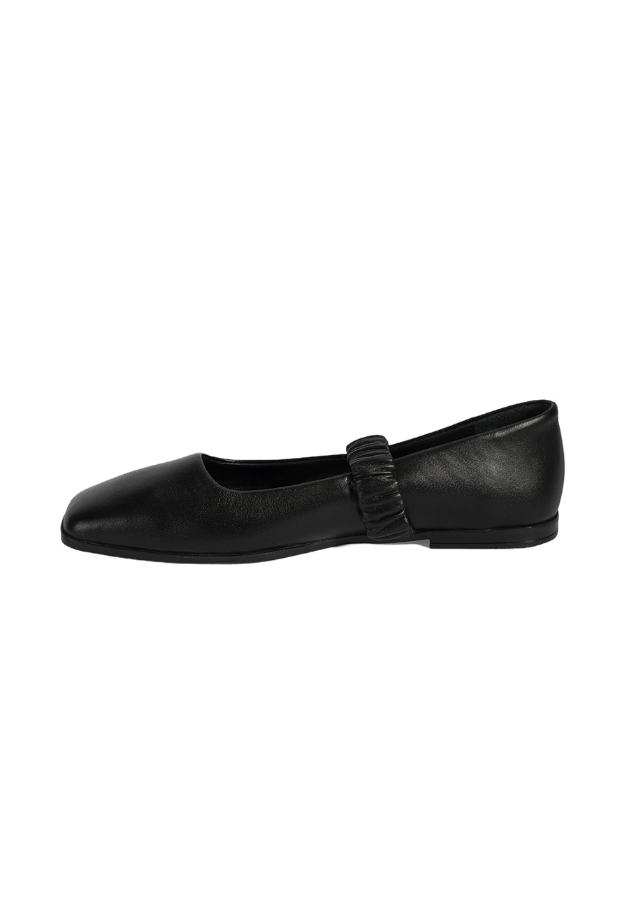 Desa Riemchenballerina - black/schwarz