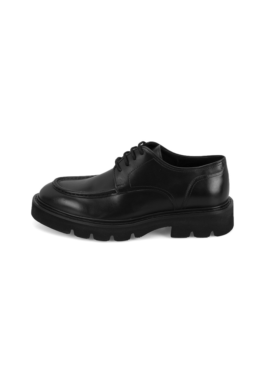 Desa Sportlicher Schnürer - black/schwarz