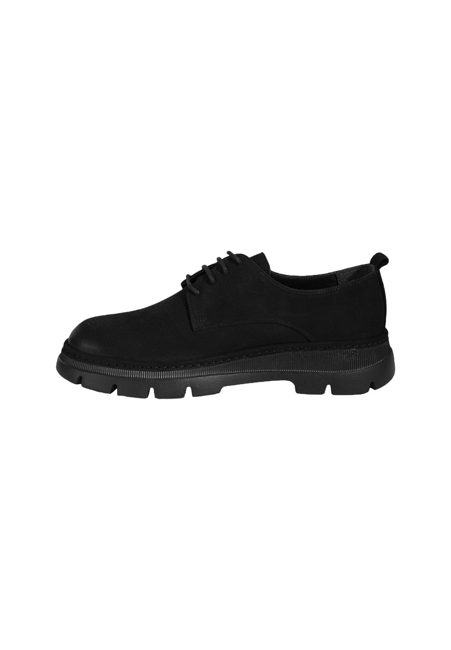 Desa Sportlicher Schnürer - black/schwarz