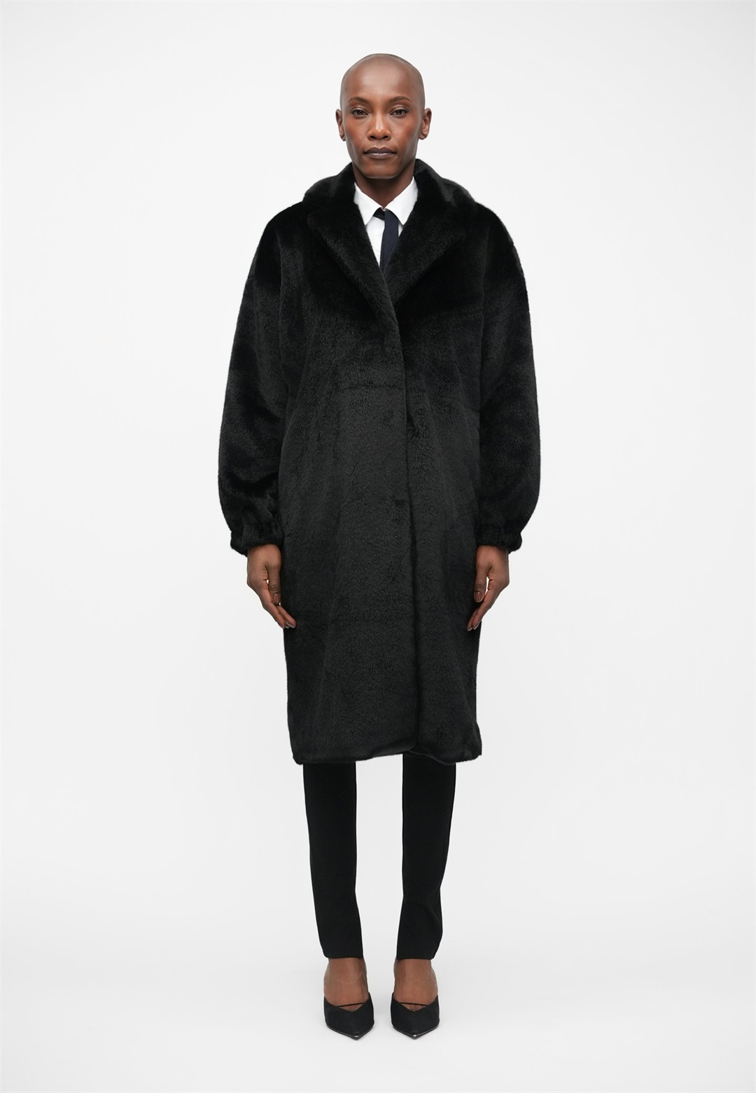 DESIGNERS REMIX FINLEY COAT - Klassischer Mantel - black/schwarz