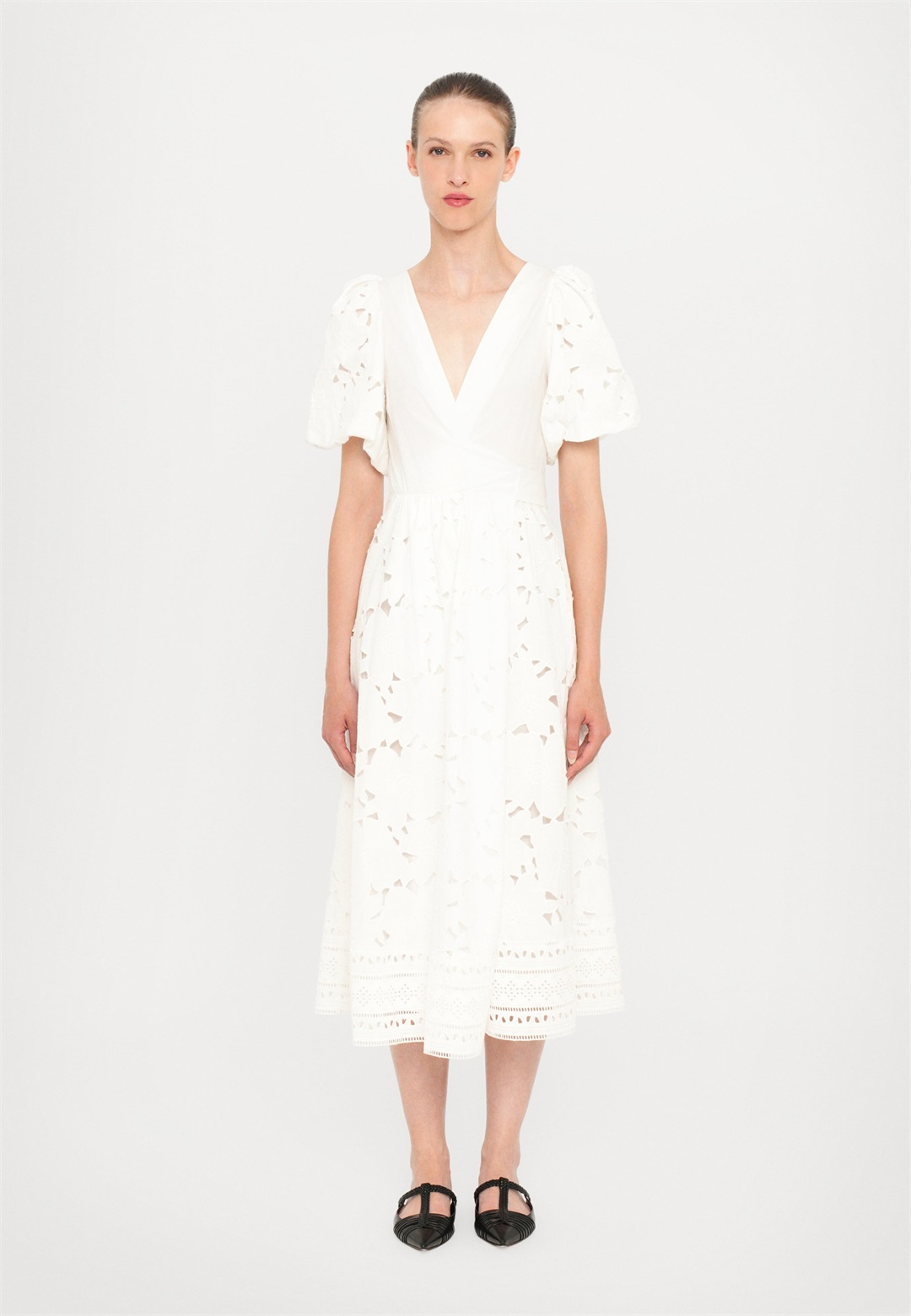 Diane von Furstenberg DELILAH DRESS - Freizeitkleid - white/weiß