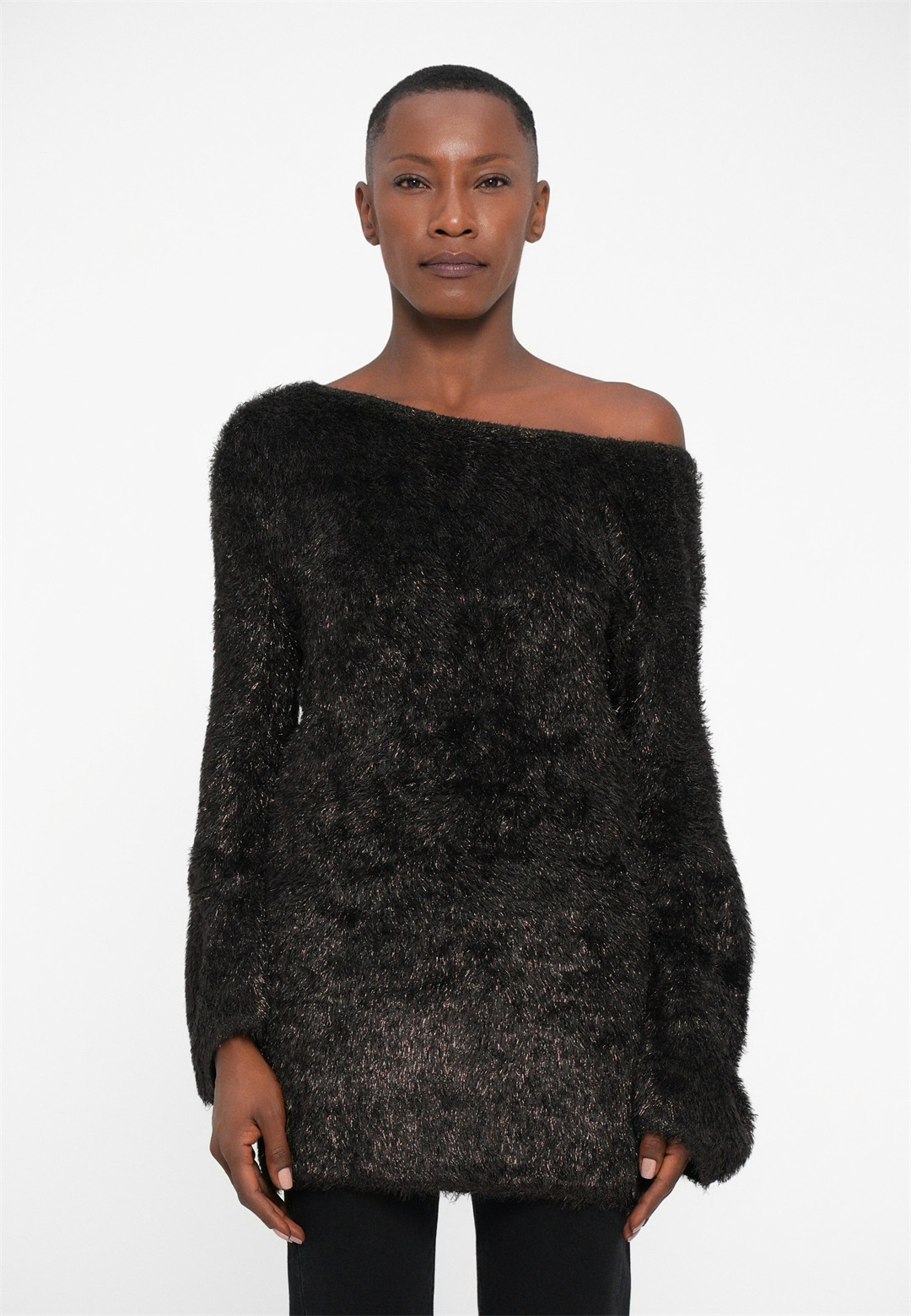 Diane von Furstenberg SERINA SWEATER - Strickpullover - chocolate/braun