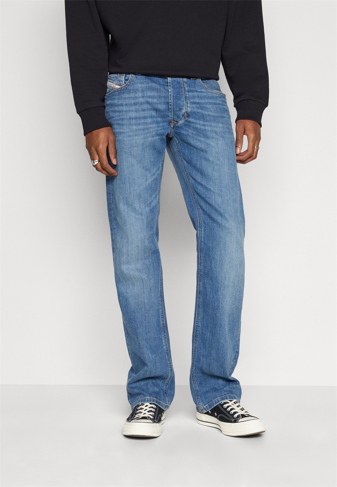 Diesel LARKEE - Jeans Straight Leg - 01/blue denim
