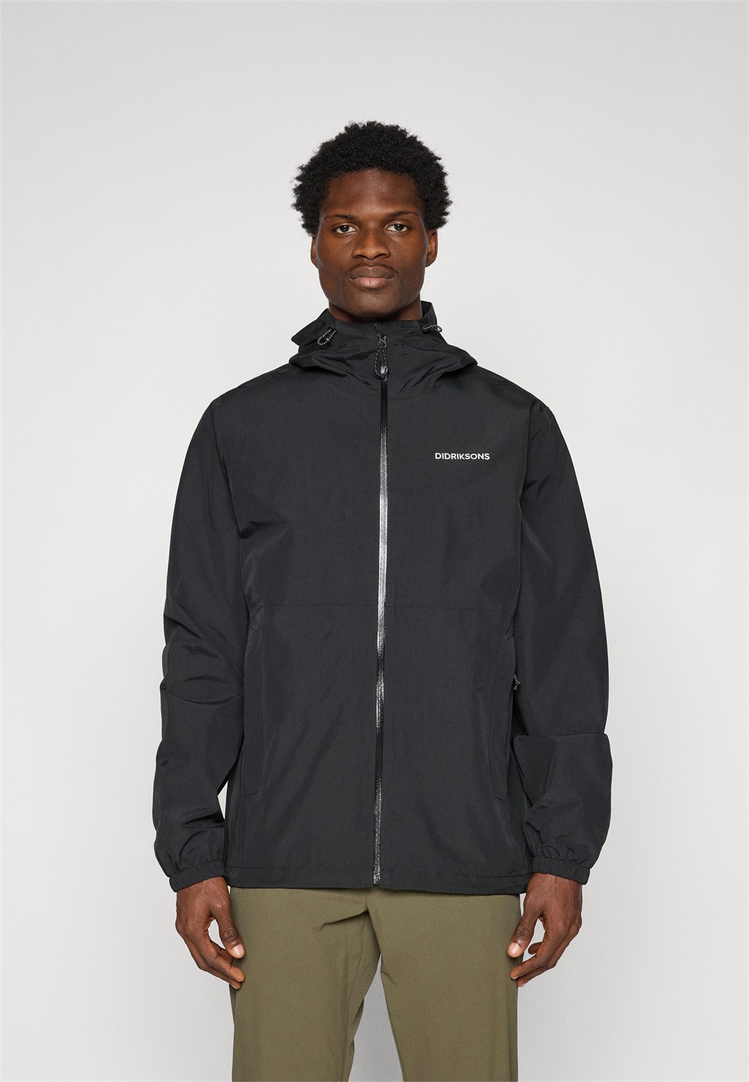 Didriksons DARIO - Regenjacke / wasserabweisende Jacke - black/schwarz