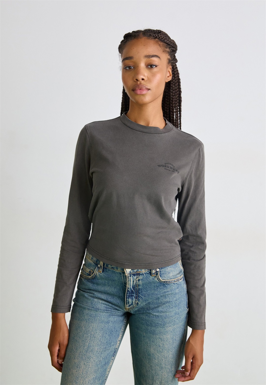 Dickies CHRISTIANA TEE - Langarmshirt - black/schwarz