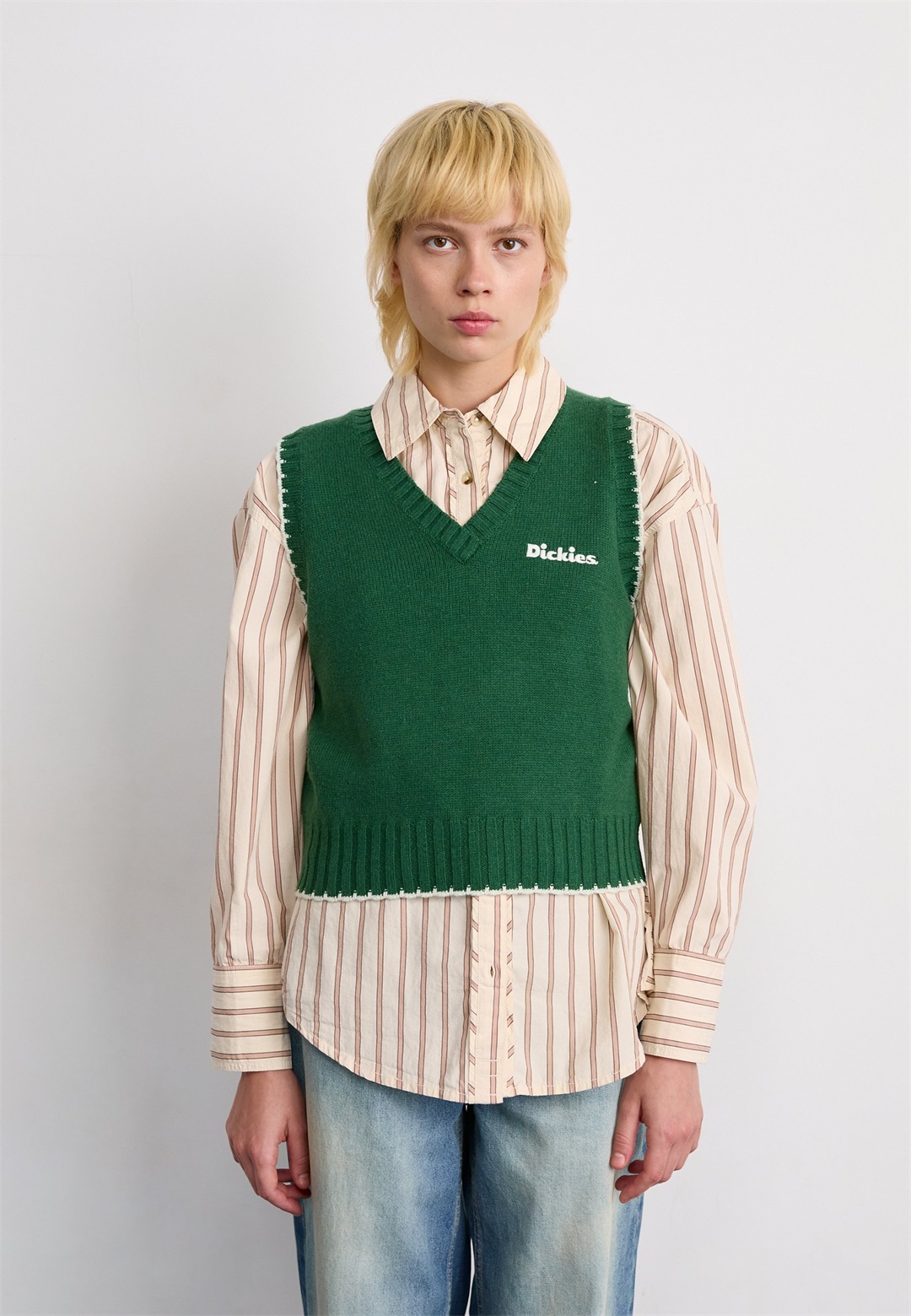 Dickies SLAYDEN - Strickpullover - pine needle green/dunkelgrün