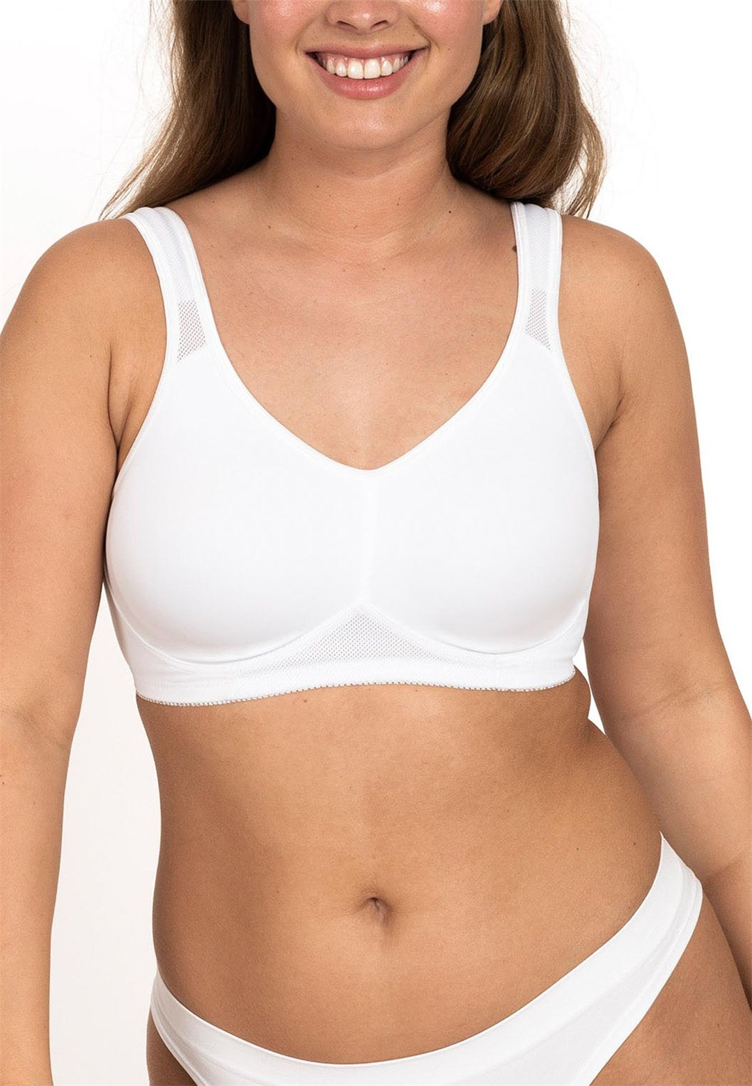 DORINA FLEX NON PADDED - Sport BH - white/weiß