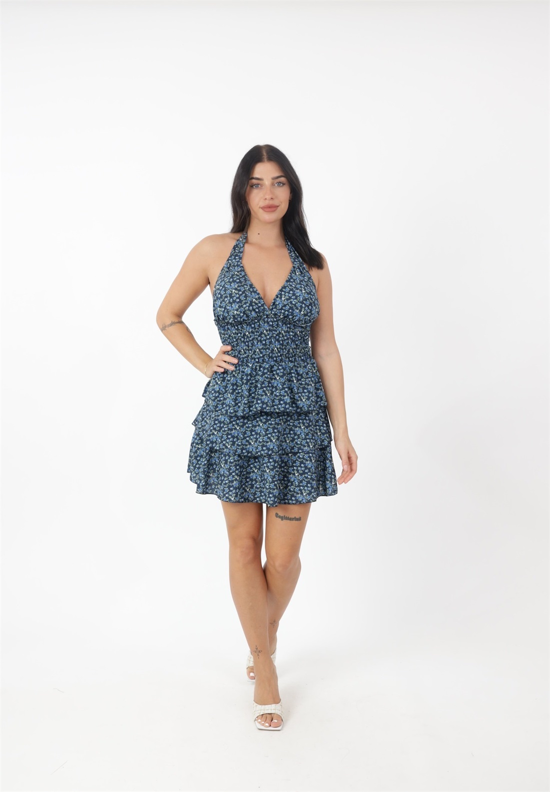 Elara Freizeitkleid - blau