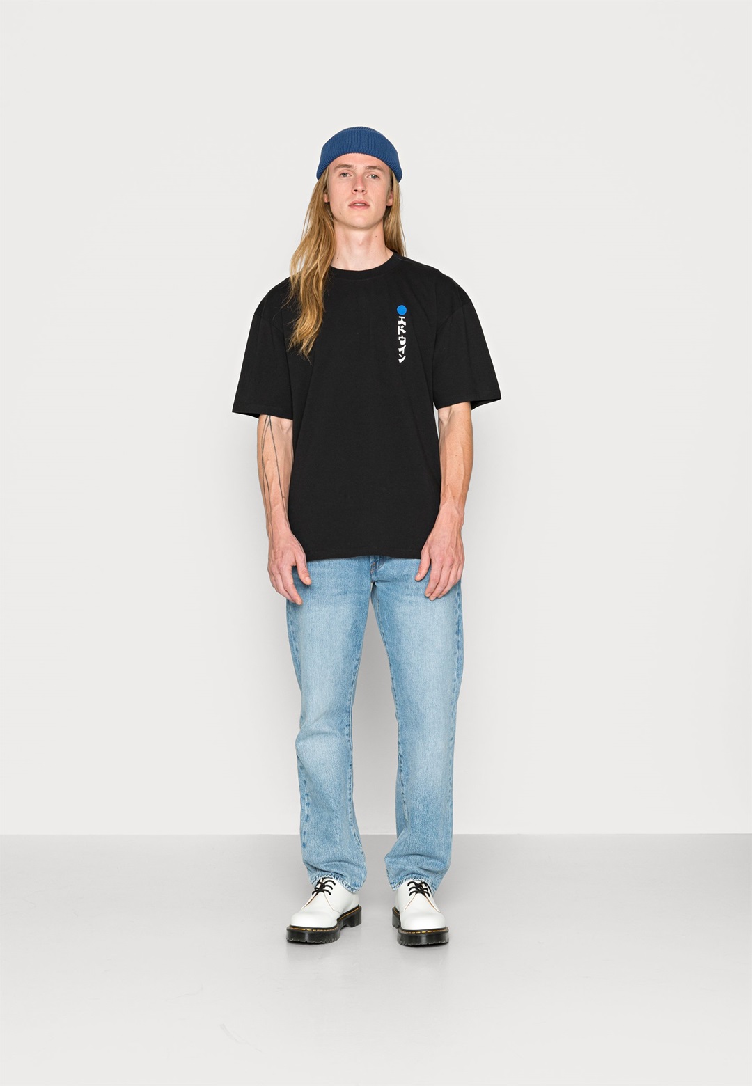 Edwin FUJI NO HANA UNISEX - T-Shirt print - black/schwarz