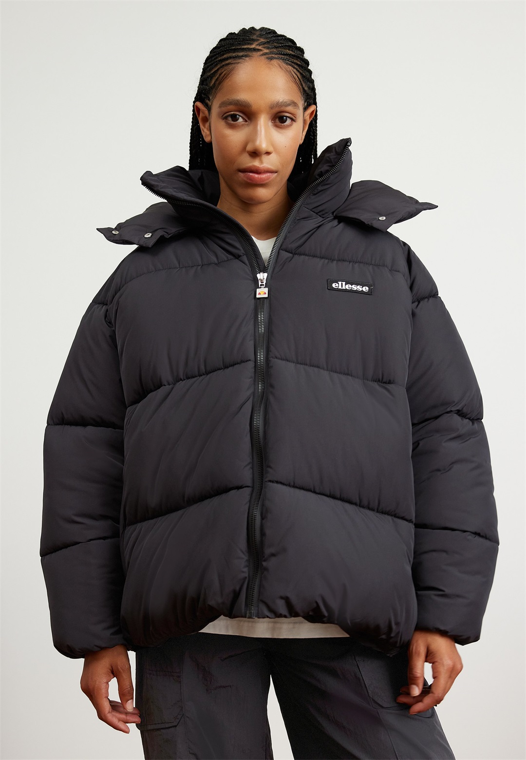 Ellesse POLSELLI PADDED JACKET - Winterjacke - black/schwarz