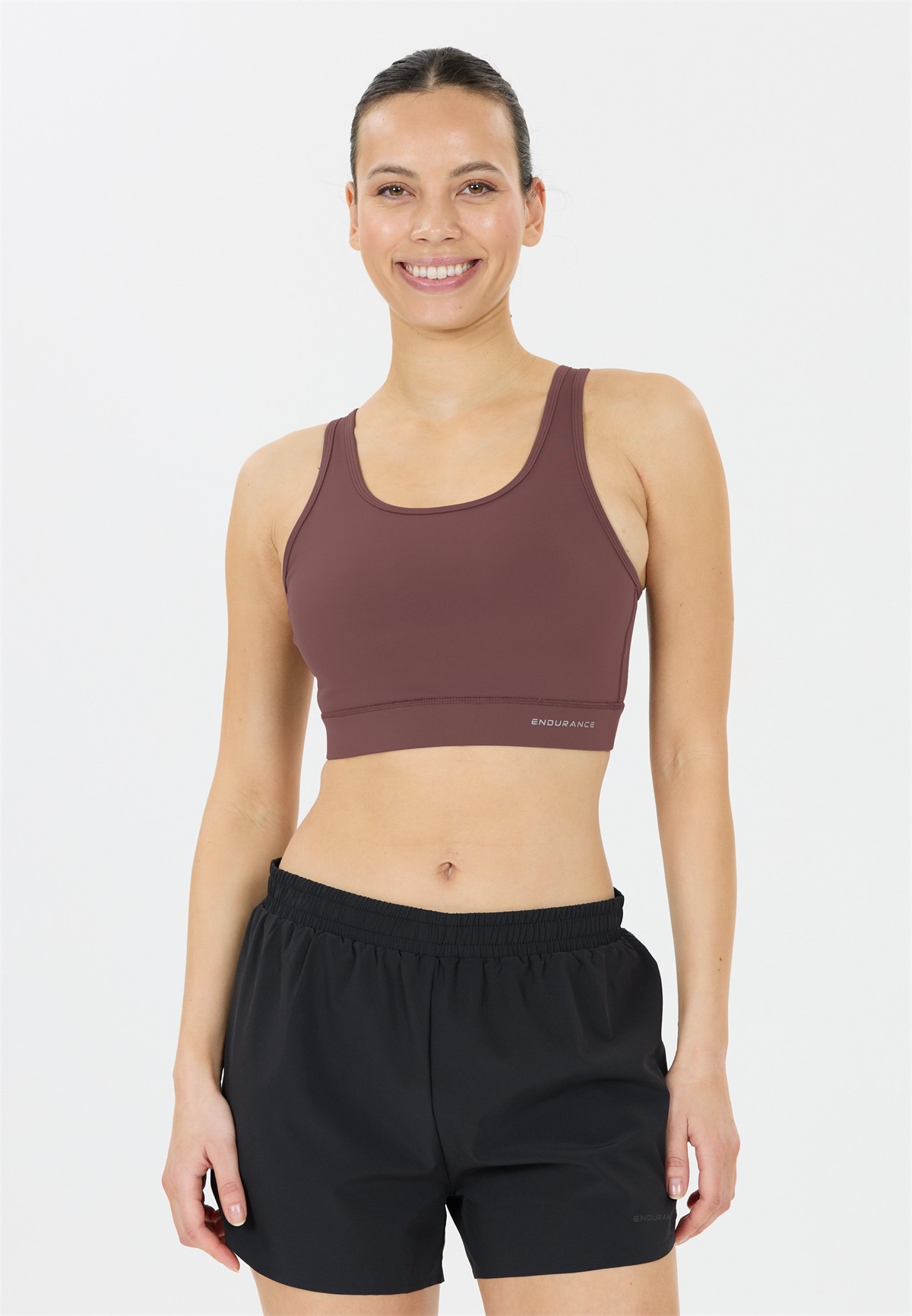 Endurance CYNTHIAN - Sport-BH mit mittlerer Stützkraft - huckleberry/lila