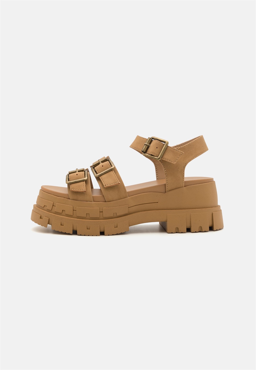 Even&Odd Plateausandalette - beige all over/beige