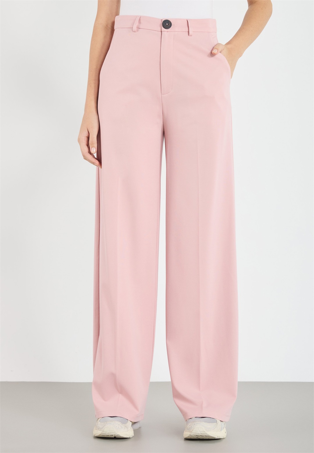 Even&Odd Stoffhose - pink