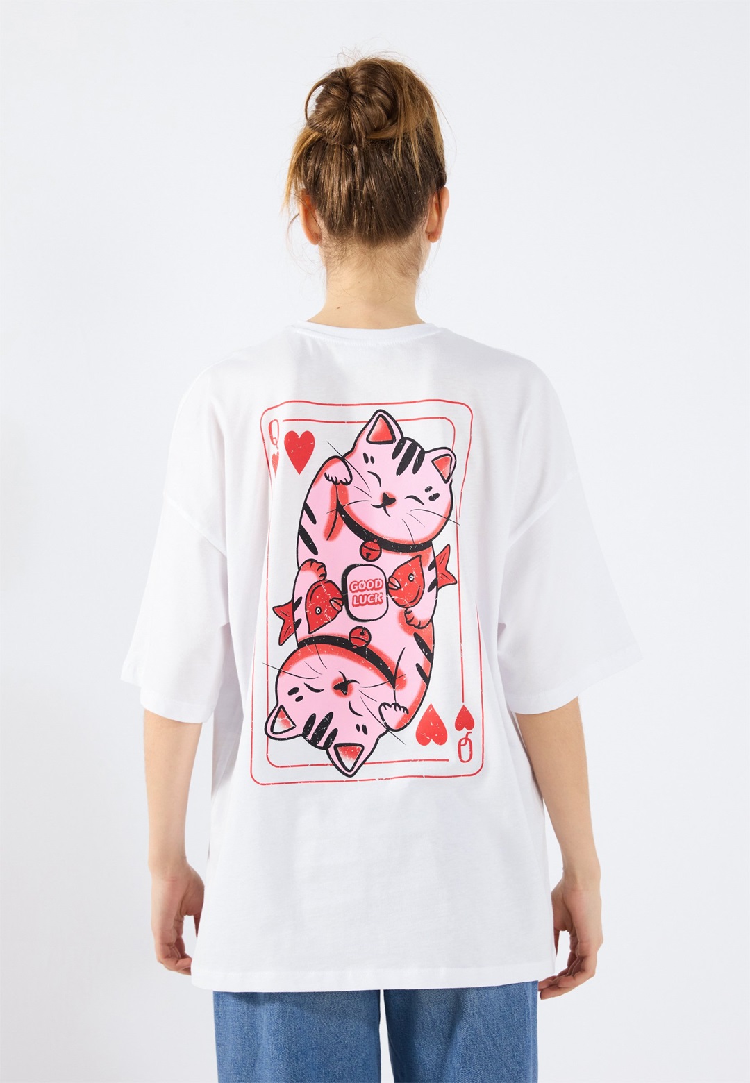 Even&Odd T-Shirt print - white/weiß