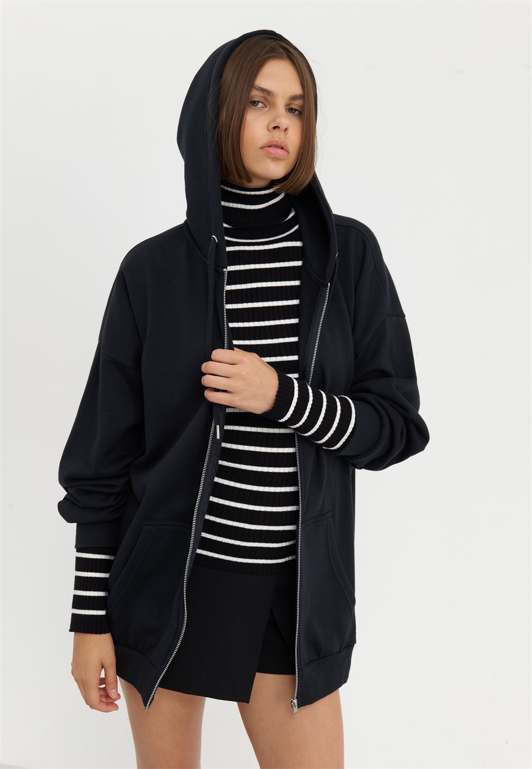 Even&Odd Kapuzenpullover - anthracite/anthrazit