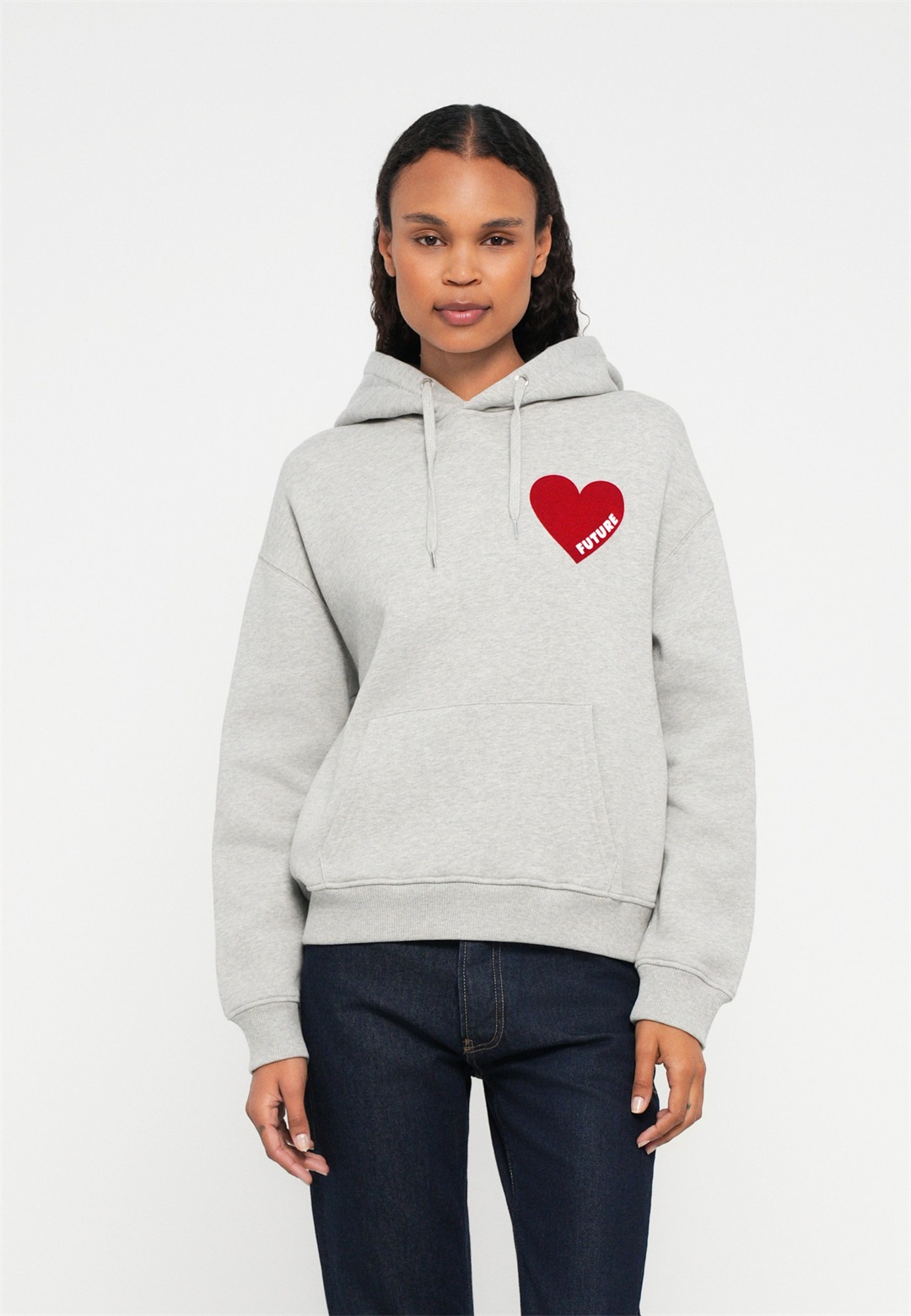 FROM FUTURE Kapuzenpullover - grey/grau