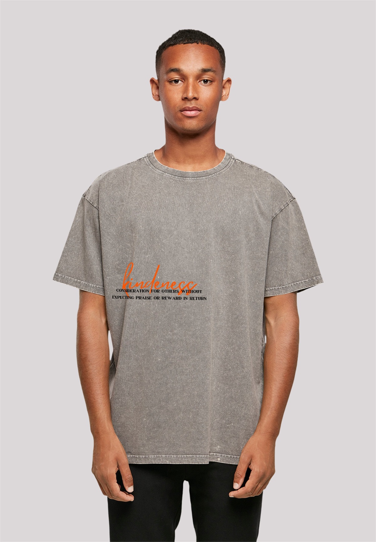 F4NT4STIC T-Shirt print - asphalt/dunkelgrau