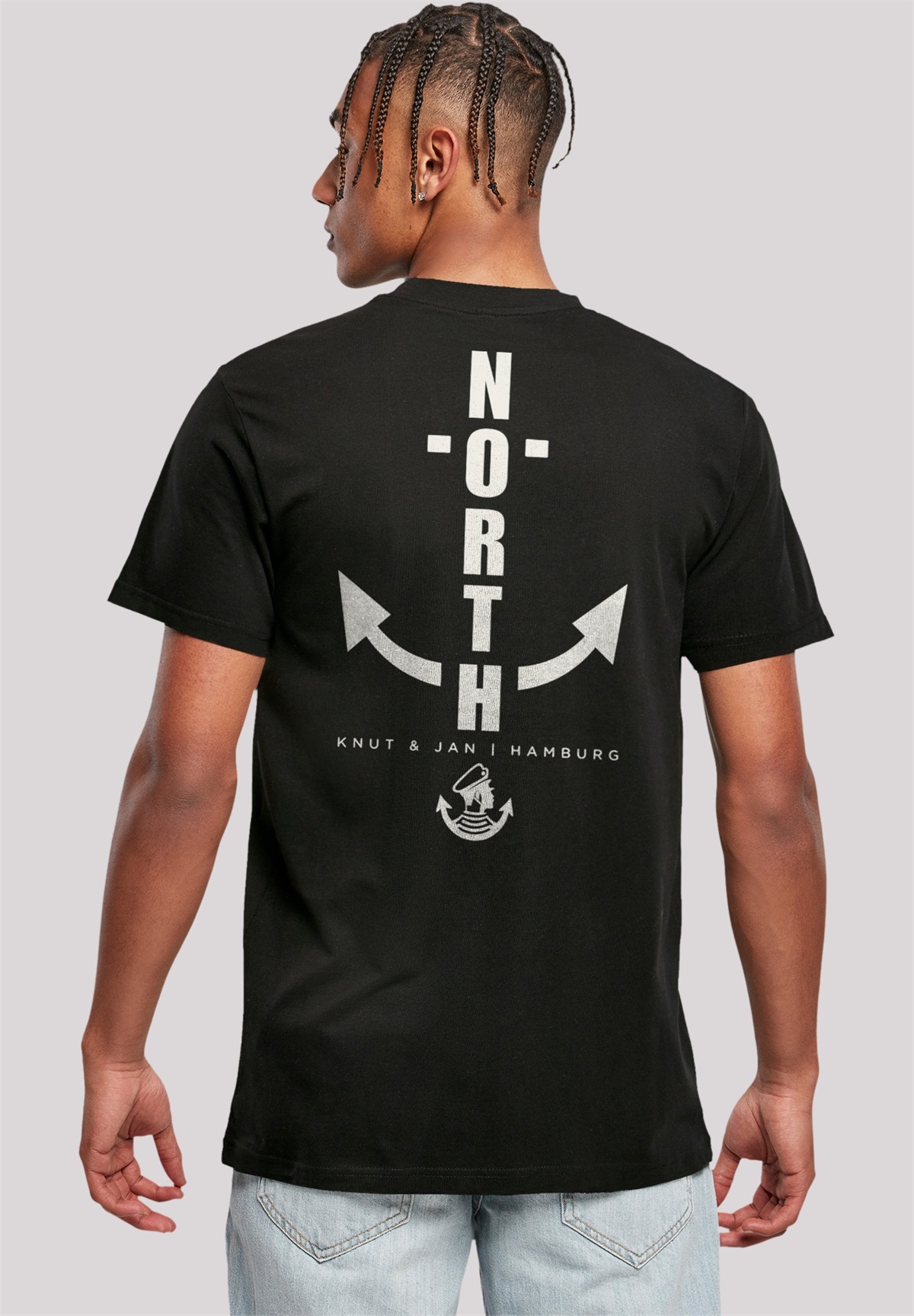 F4NT4STIC NORTH ANCHOR - T-Shirt print - schwarz
