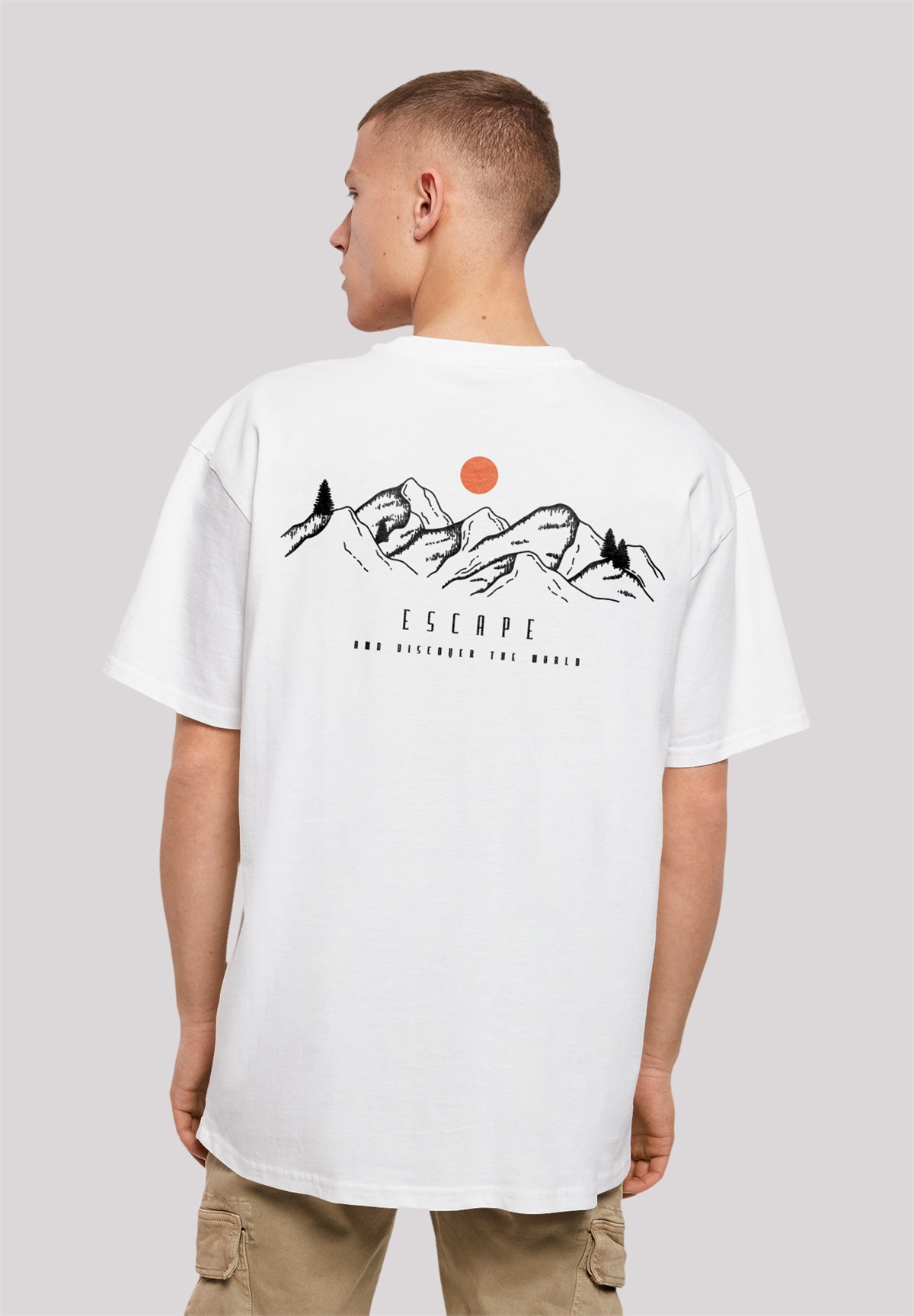 F4NT4STIC DISCOVER THE WORLD - T-Shirt print - weiß