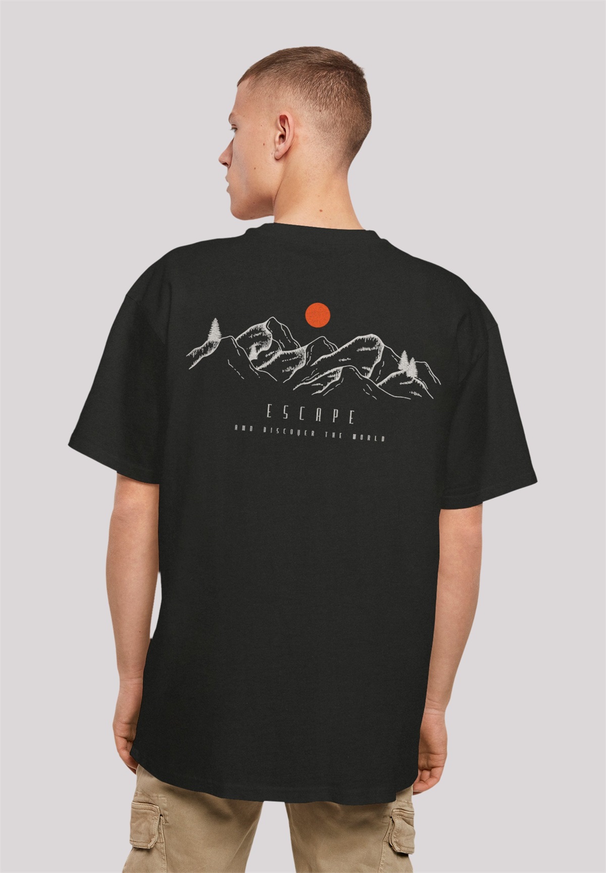 F4NT4STIC DISCOVER THE WORLD - T-Shirt print - schwarz