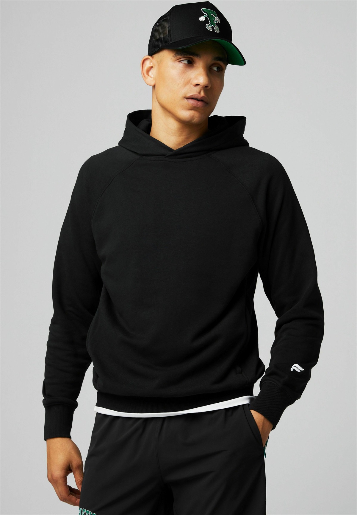 Fabletics THE-YEAR-ROUND - Kapuzenpullover - schwarz