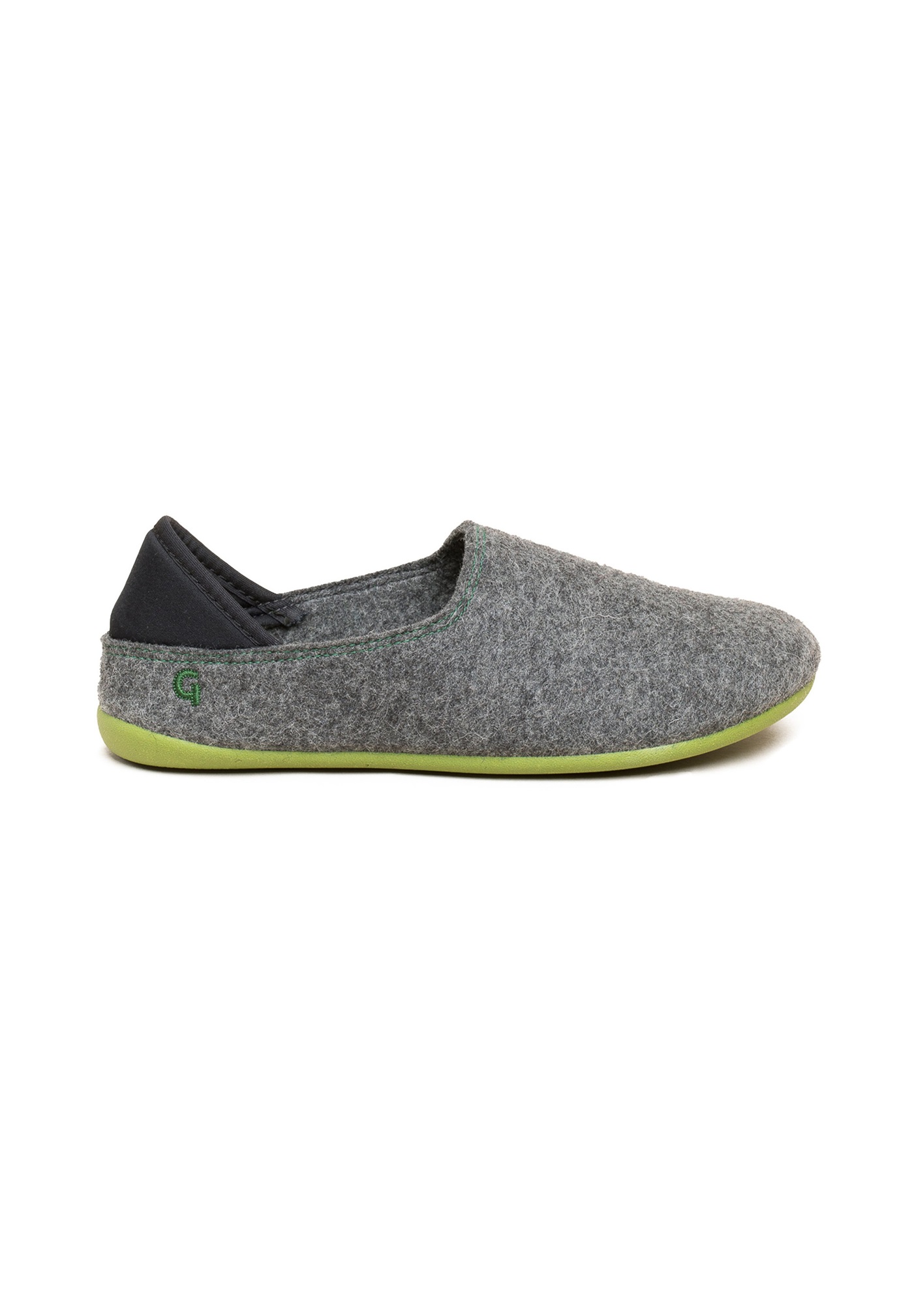 Gottstein Hausschuh - grey green/hellgrau